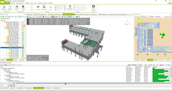 Építési projekt menedzsment BIM 4D alapú szolgáltatás: Ütemezés 